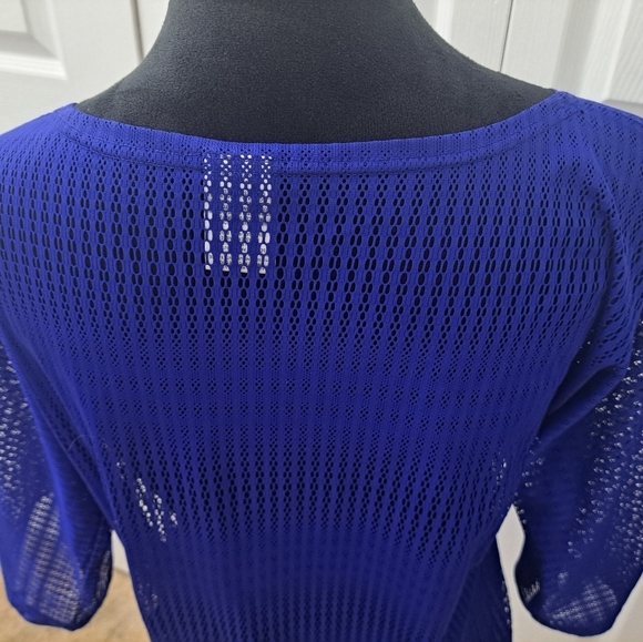 Oneill Blue Mesh Swimsuit Cover Up/Tunic   Size XS/S - Picture 5 of 12